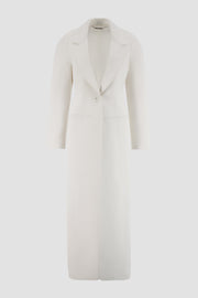 Bonded Crepe Hourglass Coat