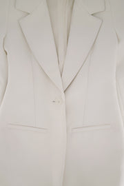 Bonded Crepe Hourglass Coat