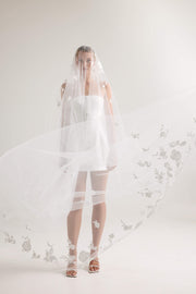 Hudson Floral Veil