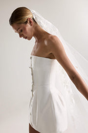 Hudson Floral Veil