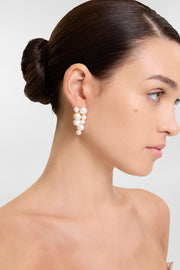 Atlas Pearl Drop Earrings