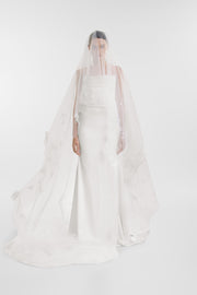 Balmat Floral Sheath Veil
