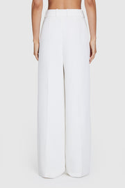 Pleated Crepe Trouser