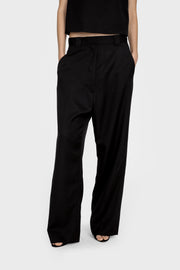 Relaxed Wool Trousers