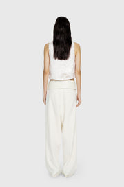 Textural Beaded Crop Top