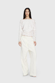 Textural Beaded Batwing Top
