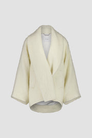 Mohair Cocoon Coat